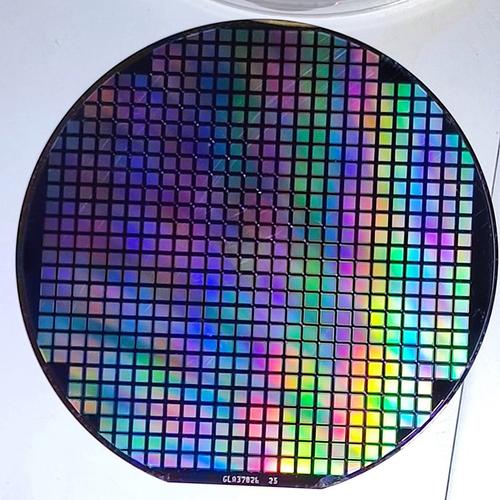 中芯国际cpu晶圆wafer光刻片集成电路芯片半导体硅片教学测试华为